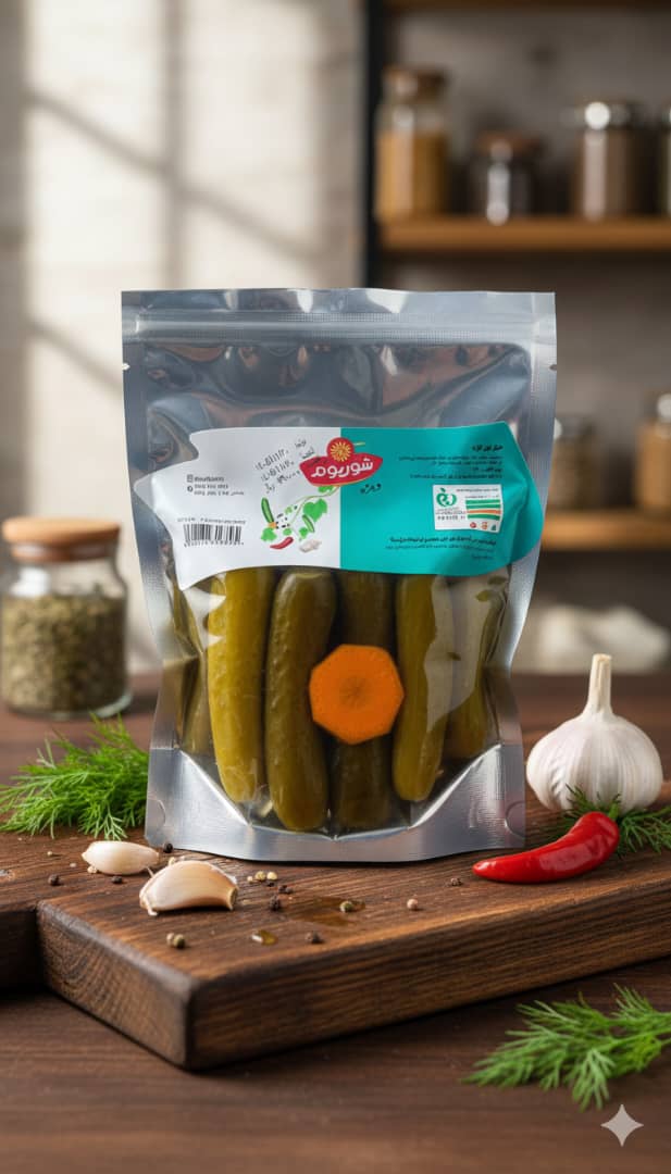 تولید و فروش خیارشور بروجرد شوربوم در همدان